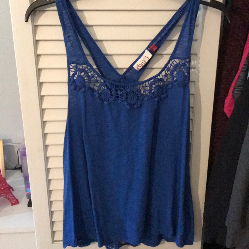 Blue Tank Top